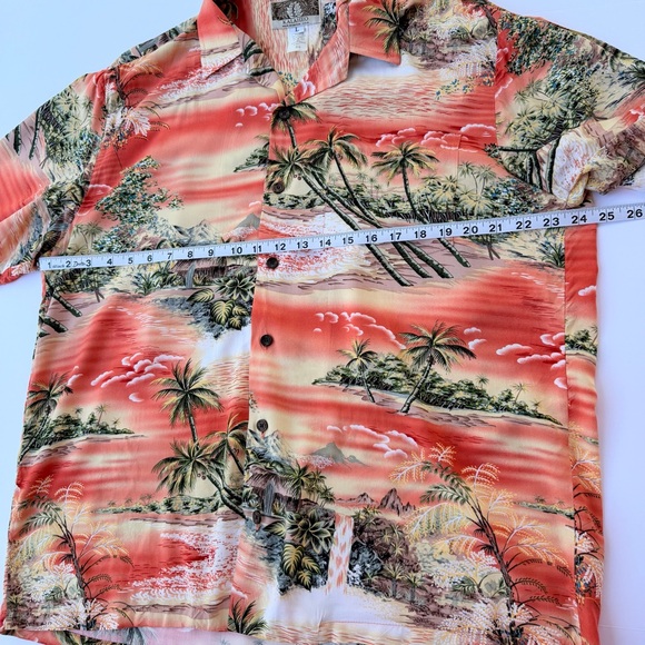 Men’s Genuine Kalaheo Hawaiian Shirt Size Large - Picture 4 of 6